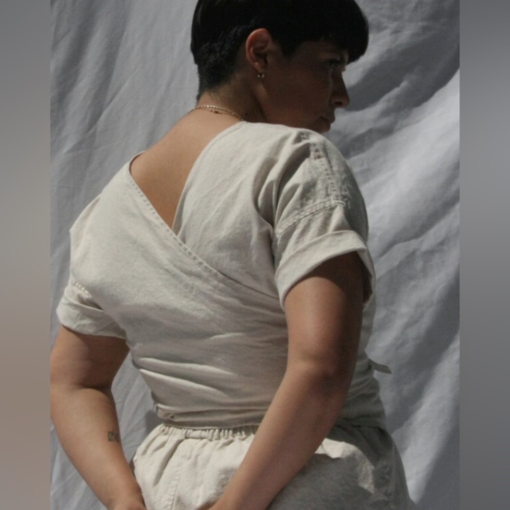 Aurorei Yuna Linen Multi-Way Shirt (Wrap Shirt)